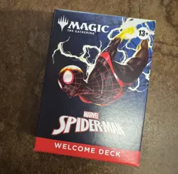 MtG 2025 Marvel Spider-Man Michael Morales Green Welcome Deck NEW/SEALED - Image 1