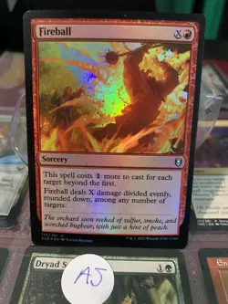 Fireball 175/361 Uncommon Foil Baldur's Gate MTG - Image 1