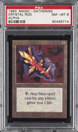 1993 MTG ALPHA CRYSTAL ROD PSA 8 - Image 1