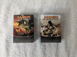Spanish Version -MAGIC The Gathering CABALLEROS vs DRAGONES DUEL DECKS 2011 - Image 2