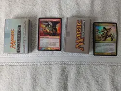 Spanish Version -MAGIC The Gathering CABALLEROS vs DRAGONES DUEL DECKS 2011 - Image 5