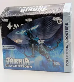 Mtg. Tarkir Dragonstorm Collector Booster Box. 12 Packs. NEW. SEALED. D42740000 - Image 1