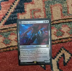 MTG Vincent Valentine (Foil) Final Fantasy 125 FFVII NM - Image 1