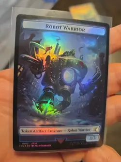 Sephiroth, One-Winged Angel Robot Warrior Double-Sided Token Final Fantasy Foil - Image 2