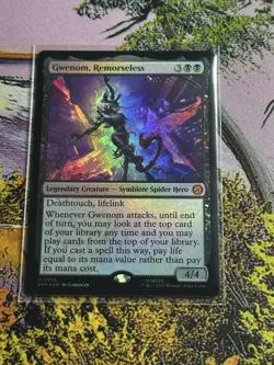 Gwenom, Remorseless - Foil Marvel's Spider-Man MTG - Image 4