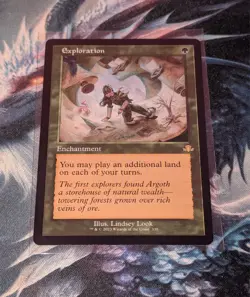 M.T.G. Dominaria Remastered Exploration Retro Frame M/NM - Image 1