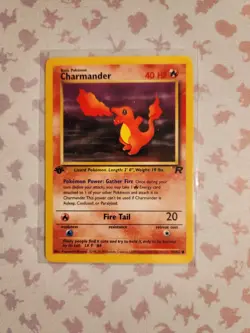 Charmander 50/82 1st Edition Team Rocket Pokemon TCG - Image 1