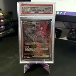 2025 POKEMON DRI SPECIAL ILLUSTRATION RARE #231 TEAM ROCKET'S MEWTWO EX PSA 10 - Image 1