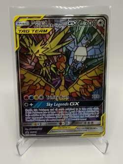 2019 Pokemon TCG - Moltres Zapdos Articuno GX TAG TEAM #SM210 Black Star Promo - Image 1