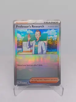 Professor's Research (Poke Ball Pattern) 123/131 - Pokemon Prismatic Evolutions - Image 1