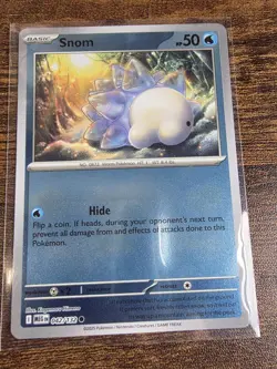Snom 042/132 - Reverse Holo - Pokemon TCG: Mega Evolution - NM - Image 1