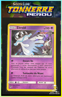 Carte Pokemon Zeroid 106/214 Holo SL8 Tonnerre Perdu FR - Image 1