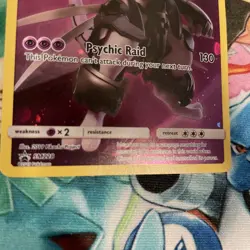 Pokemon Armored Mewtwo Full Art Promo SM228 LPU - Image 3