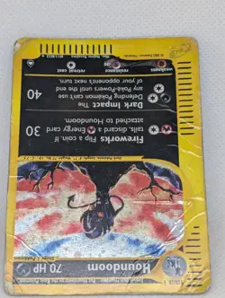 Houndoom H11/H32 Aquapolis Holo Rare Pokemon TCG Nintendo e-reader - Image 4
