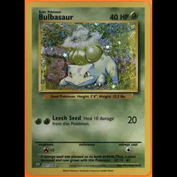 TAG 9.0 MINT Bulbasaur Common 2023 Pokemon Pokemon TCG Classic #001/165 - Image 3