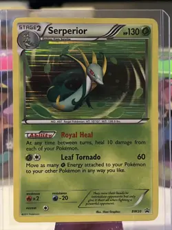 Pokemon TCG Serperior BW Black Star Promos BW20 Holo Promo MP - Image 1