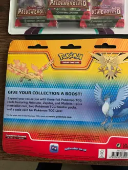 TWO Pokemon TCG blisters with promo packs include Paldea evolved silver tempest - Image 3