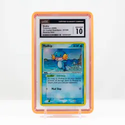 2006 Pokemon Mudkip Reverse Holo EX Crystal Guardians 57/100- CGC 10 - Image 1
