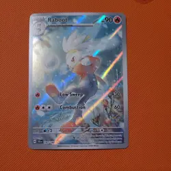 2024 Pokemon SCR En-Stellar Crown Illustration Rare #147 Raboot - Image 1