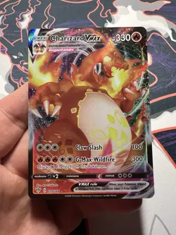Pokemon TCG Charizard VMAX 020/189 SWSH: Darkness Ablaze Holo - Image 1