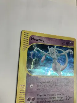 Pokemon Mewtwo 020/165 Expedition Base Set Holo Moderately Played - Image 3