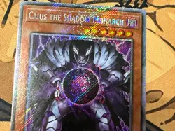 YuGiOh! Caius the Shadow Monarch Platinum Secret Rare RA03-EN194 - More Listed! - Image 2