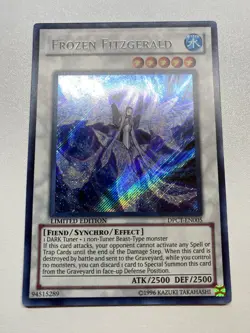 Yu-Gi-Oh! FROZEN FITZGERALD Secret Rare Limited Edition DPCT-EN005 HP - Image 1