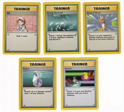 Pokemon Base Set COMPLETE SET Common Vintage WOTC 32 Card Lot MP-NM - Image 5