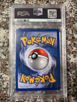 Meowth 013 promo PSA 9 Holo E-reader pokemon card - Image 2