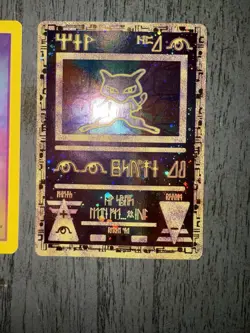 Ancient Mew Holo Holographic Pokemon Card Promo 1999-2000 Wizards Rare Gamefreak - Image 2