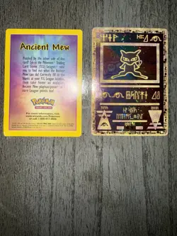 Ancient Mew Holo Holographic Pokemon Card Promo 1999-2000 Wizards Rare Gamefreak - Image 4