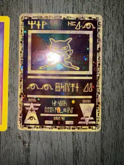 Ancient Mew Holo Holographic Pokemon Card Promo 1999-2000 Wizards Rare Gamefreak - Image 5