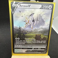 Arceus V SWSH204 SWSH: Sword & Shield Promo Cards Holo - Image 3