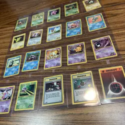 Pokemon TCG Lot of 45 Vintage 1st Edition Non Holo GYM HEROES Cards, 2000 - Image 4