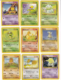 Pokemon Base Set 2 COMPLETE SET Common Vintage WOTC 42 Card Lot MP-NM - Image 2