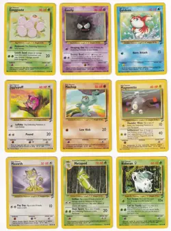 Pokemon Base Set 2 COMPLETE SET Common Vintage WOTC 42 Card Lot MP-NM - Image 4