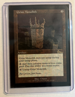 Grim Monolith - Artifact - Urza’s Legacy - Near Mint - Magic The Gathering - Image 5