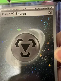 Pokemon - Metal Energy Card SVE 008 - Pokemon 151 - Cosmic Holo - SWIRL X4 - Image 3