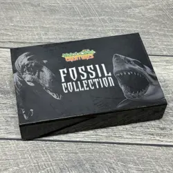 Weird N Wild Creatures Lot w/ Case, Big/Small Cards, & Fossil Collection - Image 2