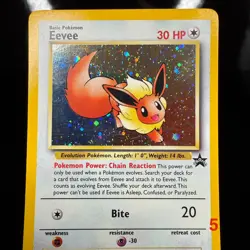 Eevee #11/53 WoTC Promo Pokemon Card - Image 4