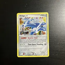 Dialga 5/127 Holo Rare Platinum Pokemon Card Nintendo 2009 - Image 1