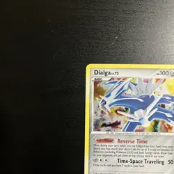 Dialga 5/127 Holo Rare Platinum Pokemon Card Nintendo 2009 - Image 2
