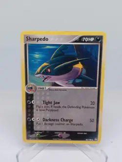 Pokemon Sharpedo 38/108 Power Keepers Regular Non Holo Vintage TCG Card - Image 1