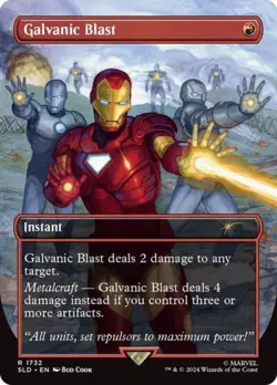 MTG English Galvanic Blast (Rainbow Foil) NM Foil Secret Lair - Image 1