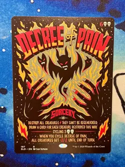 MTG SLD Decree of Pain Non-Foil MINT - Image 1