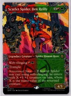 Scarlet Spider, Ben Reilly (Borderless) Marvel's Spider-Man Regular - Image 1