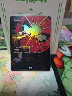 Shock - 0027 - M - Borderless - Foil - Marvel's Spider-Man - MTG - NM/M - Image 1