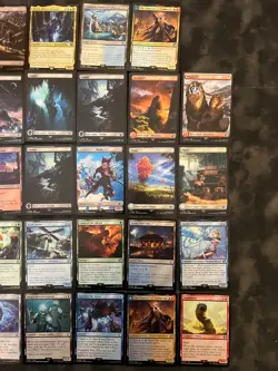 MTG FINAL FANTASY Lot: 57 Foils + 128 Commons + Sealed Land Pack - Image 4