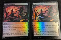 2x MTG - Final Vengeance FOIL - Duskmourn: House of Horror - Pack Fresh!! - Image 1