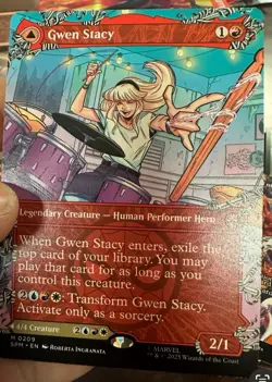 Gwen Stacy (0209) (Borderless) Marvel's Spider-Man Regular - Image 1